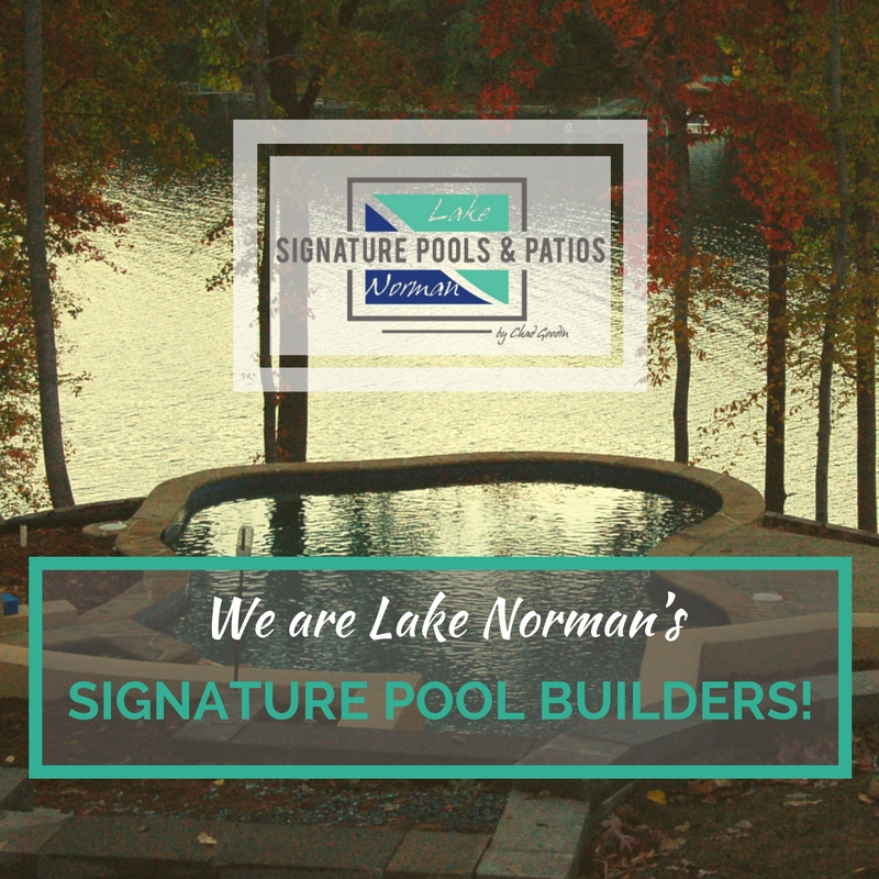 We are Lake Norman’s Signature Pool Builders!