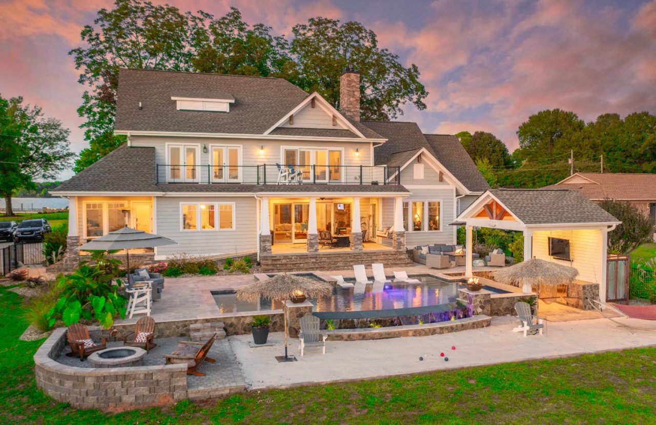 Backyard Design, Mooresville Lake Norman Signature Pools & Patios